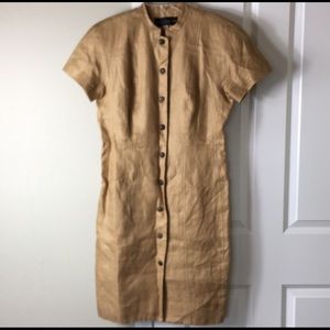 Vintage Kelly Graham Button Up Dress Women Size 10 knee length dress